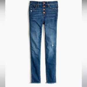 Tall 10" High-Rise Skinny Jeans in Hanna Wash